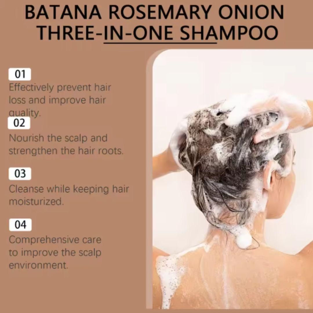 Batana Rosemarry Onion Shampoo (Pack of 2)